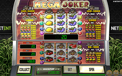 Mega Joker слот ризик-гра